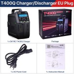 Hot Sales SKYRC SK-100189 T400Q Battery Balance Charger/Discharger 1-6S XT60 LiFe NiMH NiCd for RC FPV Racing Drones DIY Parts